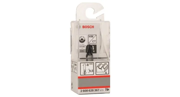 Bosch 2608628367 Halfrondprofielfrezen - 8mm 1 Bosch 2608628367 Halfrondprofielfrezen - 8mm