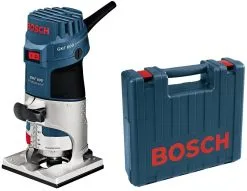 Bosch Winkel 7 Bosch GKF 600 Kantenfrees In Koffer - 600W - 6-8mm - 060160A100