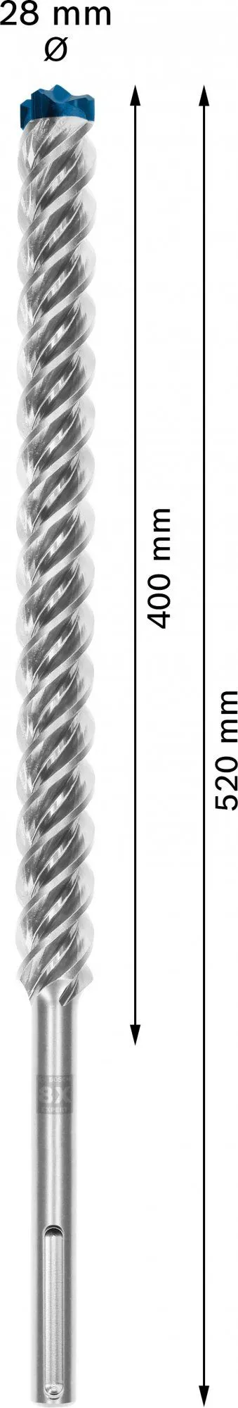 Bosch 2608900248 EXPERT Hamerboor SDS Max-8X 28x400x520mm 4 Bosch 2608900248 EXPERT Hamerboor SDS Max-8X 28x400x520mm - Image 4