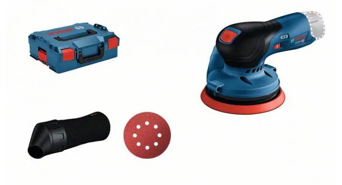 Bosch GEX 12V-125 12V Li-Ion Accu Excenterschuurmachine Body In L-Boxx - 125mm - 0601372100 1 Bosch GEX 12V-125 12V Li-Ion Accu Excenterschuurmachine Body In L-Boxx - 125mm - 0601372100