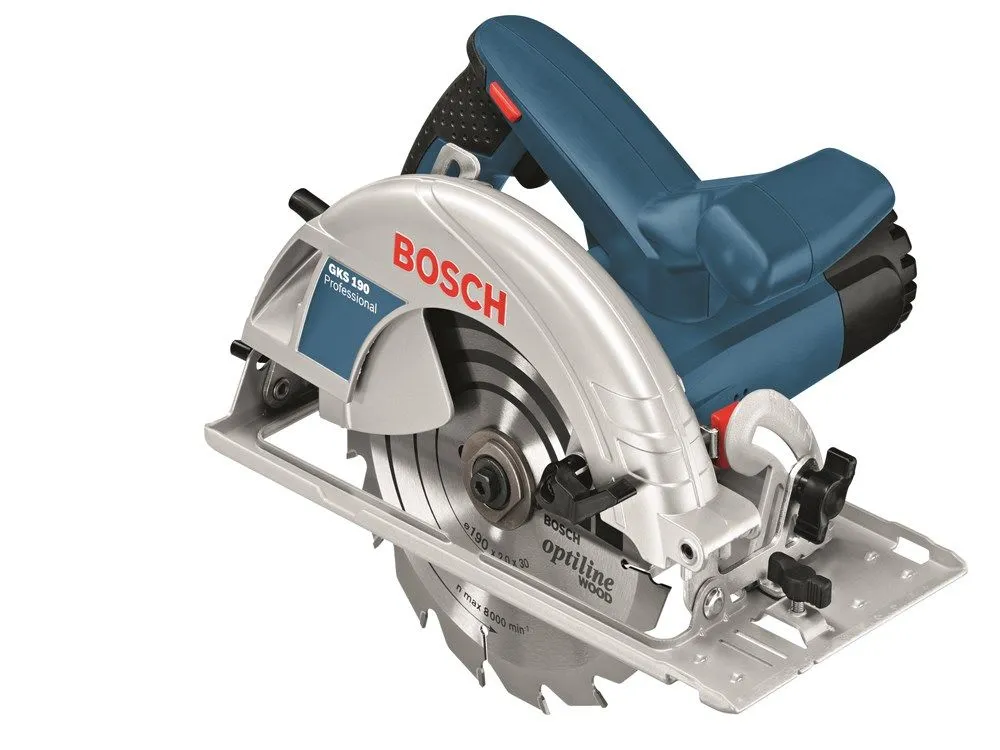 Bosch GKS 190 Cirkelzaag - 1400W - 190mm - 0601623000 1 Bosch GKS 190 Cirkelzaag - 1400W - 190mm - 0601623000