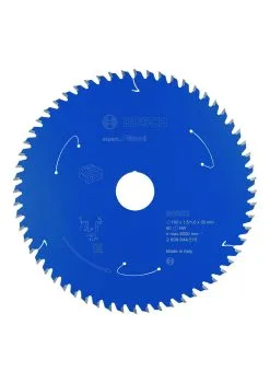 Bosch 2608644515 ExperT - Hout Cirkelzaagblad - 190 X 30 X 60T - Hout - Carbide