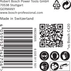 Bosch 2608900932 EXPERT Schuurvel C470 Best For Wood And Paint, 93 Mm, Korrel 240, Voor Multi-Cutter, 6 Gaten, 50x 16 Bosch 2608900932 EXPERT Schuurvel C470 Best For Wood And Paint, 93 Mm, Korrel 240, Voor Multi-Cutter, 6 Gaten, 50x -Bosch Winkel fd938d108a73629d9db042cdfe1bdc2b
