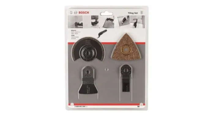 Bosch 2608661695 4-delige Accessoireset Voor Sanitair - GOP 1 Bosch 2608661695 4-delige Accessoireset Voor Sanitair - GOP
