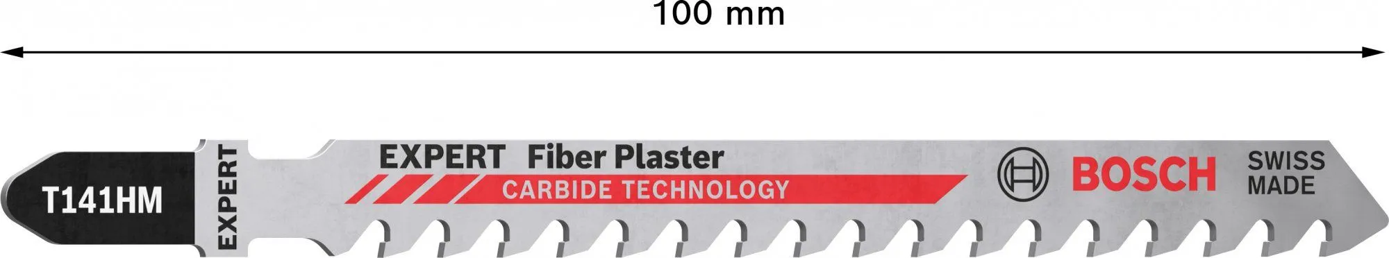 Bosch 2608900563 EXPERT Decoupeerzaagblad T141HM Fiber Plaster - 100x4,3mm (3st) 4 Bosch 2608900563 EXPERT Decoupeerzaagblad T141HM Fiber Plaster - 100x4,3mm (3st) - Image 4